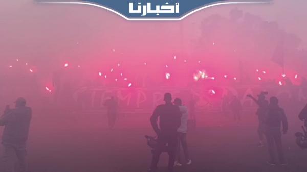 كراكاج الجماهير التطوانية يوقف مباراة الماط والرجاء